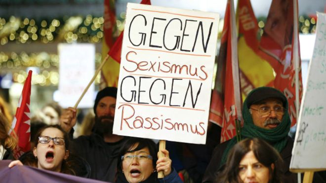 تظاهرات في ألمانيا احتجاجاً على الاعتداءات الجنسية التي تعرضت لها 80 امرأة ليلة رأس السنة