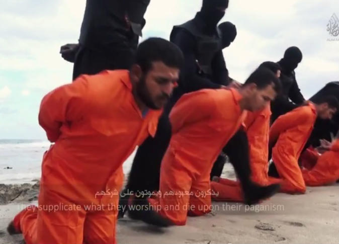 الكنيسة تحتفل بالذكرى الأولى لذبح الأقباط على أيدي داعش بليبيا