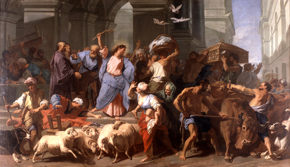 Isaiah 53 cannot refer to Jesus because it says the servant of the Lord did no violence, yet Jesus drove out the Temple money changers with a whip.