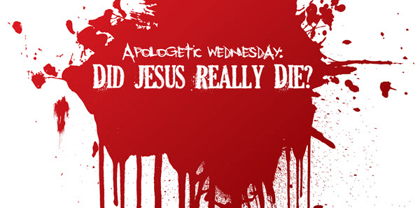 Did Jesus die on the cross or just swoon? MATTHEW 27:48