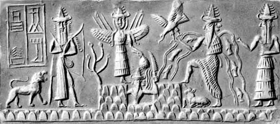 الرد على شبهة: تشابة قصة الخلق التوراتية مع الاساطير السومرية Sumeriancreation 1