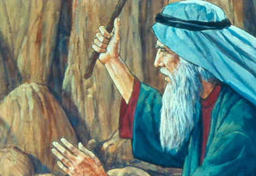 موسى والصخرة والمسيح