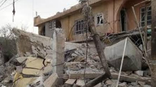 داعش يفجر منازل المسيحيين في الموصل isis destroying christian homes mosul1454247919