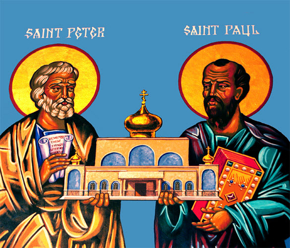 الخلاف بين بولس الرسول وبطرس ويعقوب الرسولان
