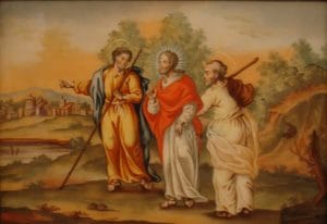 لم يستطع سمعان وكلوبا أن يتعرفا على الرب على طريق عمواس