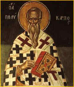 القديس بوليكاريوس أسقف أزمير (سميرنا) - الأباء الرسوليون