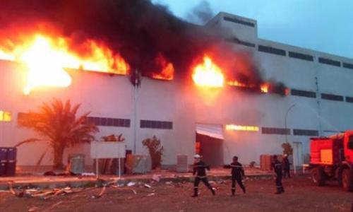 عاجل : القبض على مرتكبي حريق مصانع الأقباط بالإسكندرية