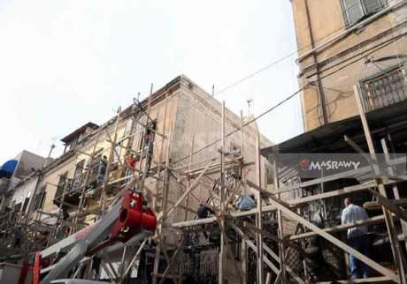 بالصور القوات المسلحة تبدأ ترميم الكنيسة المرقسية والمحال المتضررة بالإسكندرية www.difa3iat.com 182