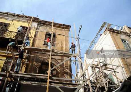 بالصور القوات المسلحة تبدأ ترميم الكنيسة المرقسية والمحال المتضررة بالإسكندرية www.difa3iat.com 185