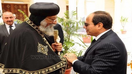 www.difa3iat.com 194 8 الصور الاولي لزيارة السيسي للبابا تواضروس في الكاتدرائية