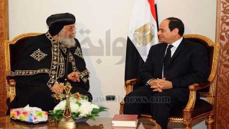 www.difa3iat.com 197 8 الصور الاولي لزيارة السيسي للبابا تواضروس في الكاتدرائية