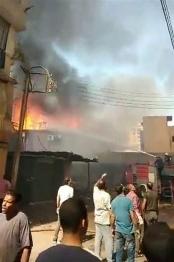 عاجل: حريق كنيسة مار جرجس بالمنصورة بعد حريق كنيسته في حلوان (صور)! www.difa3iat.com 3