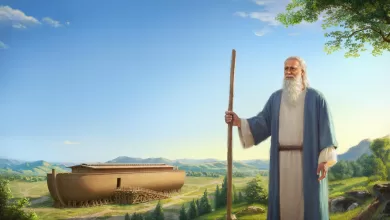 كم من السنين عاشها نوح بعد الطوفان؟