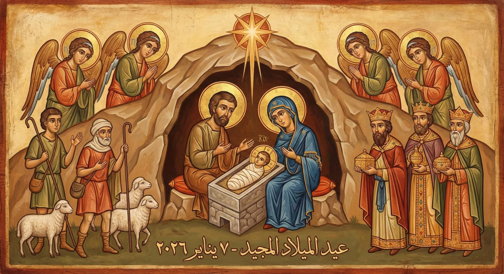 الأعياد المسيحية والقبطية الأرثوذكسية في عام 2026