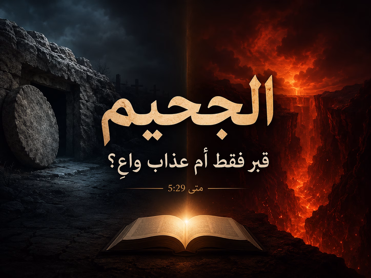 هل الجحيم هو القبر فقط أم موضع عذاب واعٍ؟ - متى 5: 29 1 هل الجحيم هو القبر فقط أم موضع عذاب واعٍ؟ - متى 5: 29
