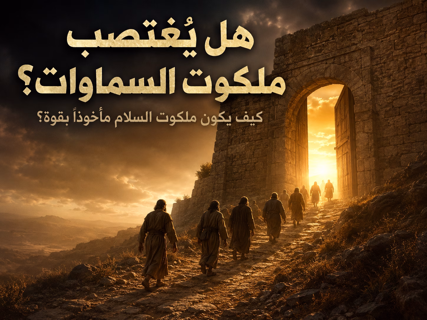 كيف يُغتصب ملكوت السماوات وهو ملكوت سلام؟كيف نفهم قول المسيح: «ملكوت السماوات يُغصب والغاصبون يختطفونه»؟