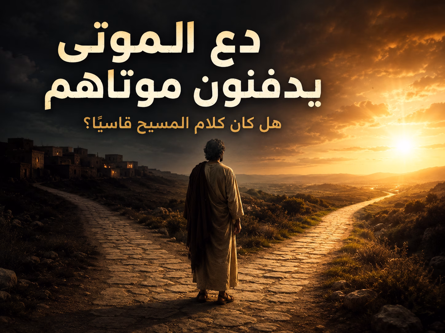 هل كان كلام المسيح غريبًا حين قال: «دع الموتى يدفنون موتاهم»؟ 1 هل كان كلام المسيح غريبًا حين قال: «دع الموتى يدفنون موتاهم»؟