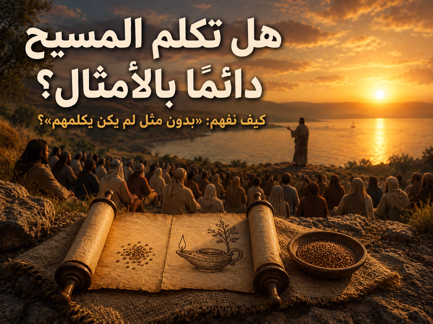هل كان المسيح يتكلم دائمًا بالأمثال؟ بينما توجد عظات مباشرة مثل الموعظة على الجبل؟ 1 هل كان المسيح يتكلم دائمًا بالأمثال؟ كيف يقول متى إن المسيح لم يكن يكلم الجموع إلا بأمثال، بينما توجد عظات مباشرة مثل الموعظة على الجبل؟