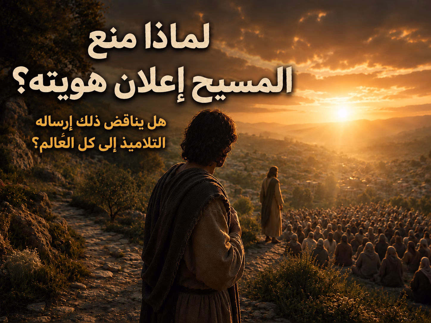 لماذا أوصى المسيح تلاميذه ألا يقولوا لأحد إنه هو المسيح؟ هل يتعارض أمر المسيح بالصمت المؤقت مع الإرسالية العظمى إلى جميع الأمم؟ 1 لماذا أوصى المسيح تلاميذه ألا يقولوا لأحد إنه هو المسيح؟ هل يتعارض أمر المسيح بالصمت المؤقت مع الإرسالية العظمى إلى جميع الأمم؟