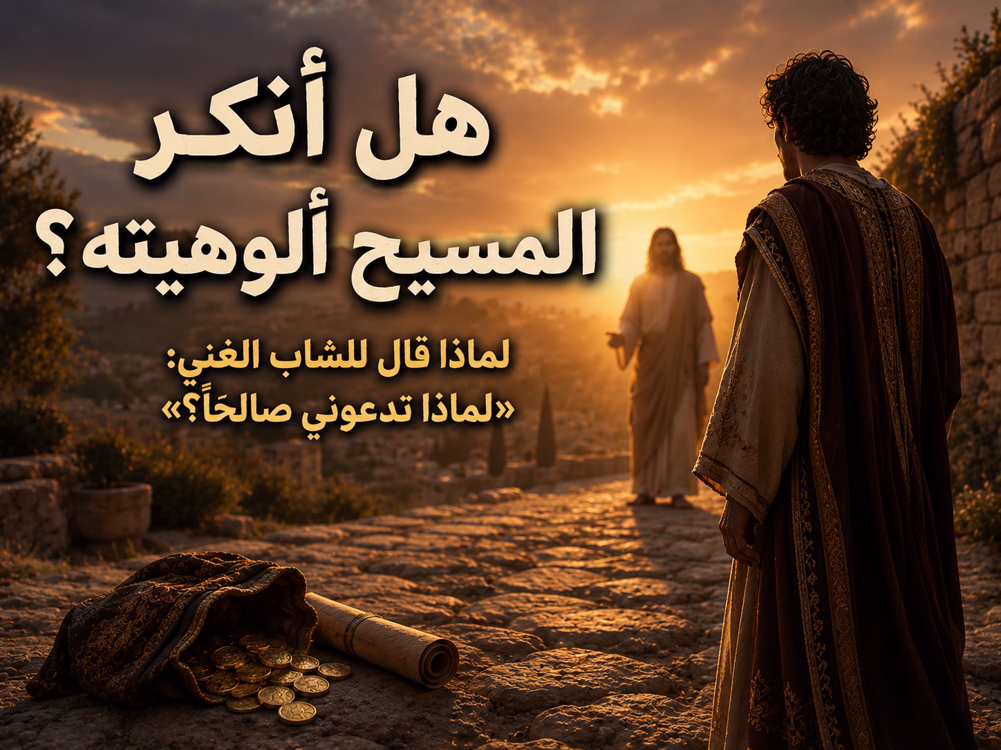 لماذا قال المسيح للشاب الغني: «لماذا تدعوني صالحًا؟» هل كان المسيح ينكر ألوهيته عندما قال: «ليس أحد صالحًا إلا واحد وهو الله»؟