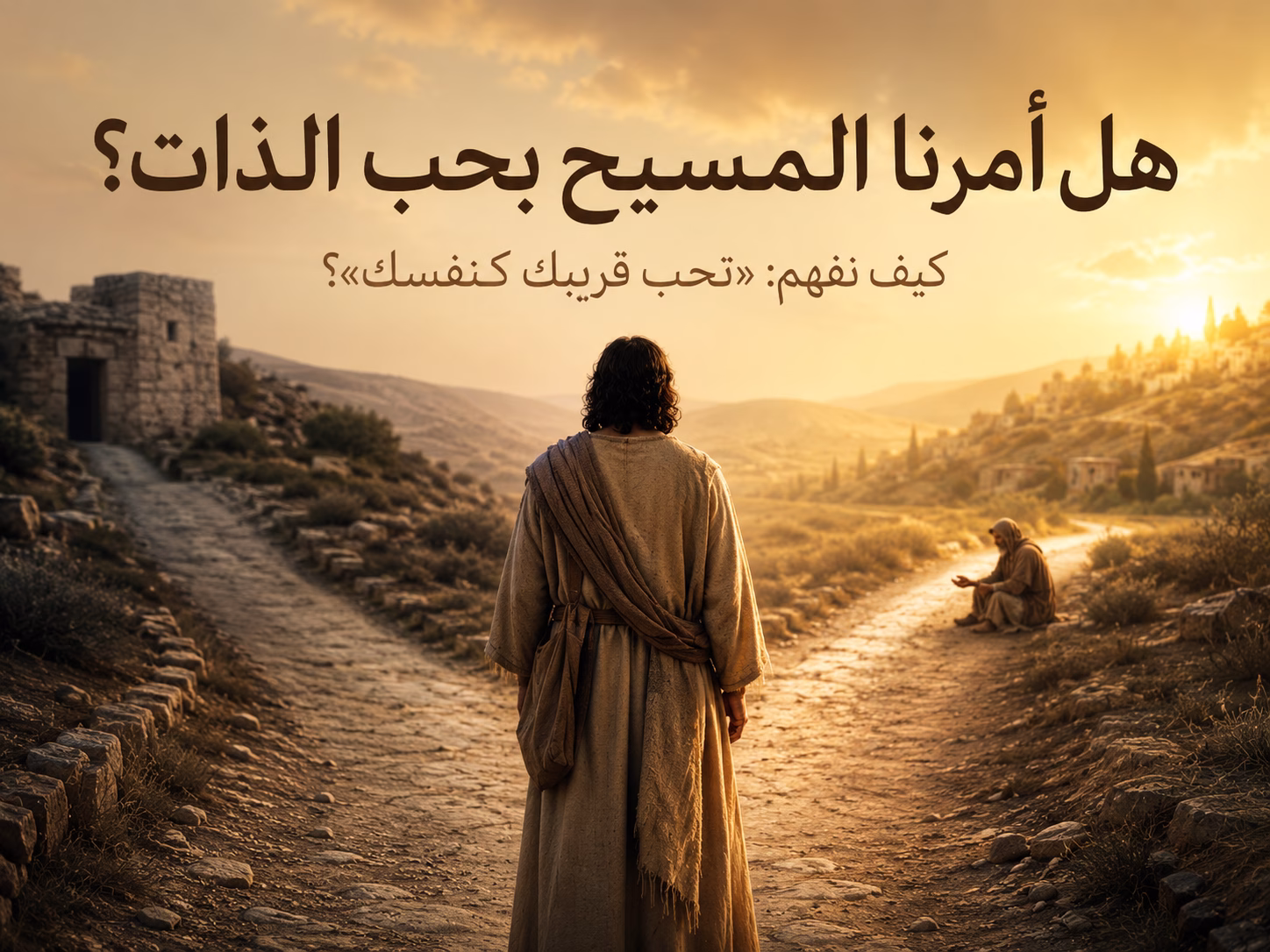 هل يعلّم المسيح أن نحب أنفسنا أولًا قبل الآخرين؟ كيف نفهم وصية «تحب قريبك كنفسك» دون أن تتحول إلى أنانية؟ 1 هل يعلّم المسيح أن نحب أنفسنا أولًا قبل الآخرين؟كيف نفهم وصية «تحب قريبك كنفسك» دون أن تتحول إلى أنانية؟