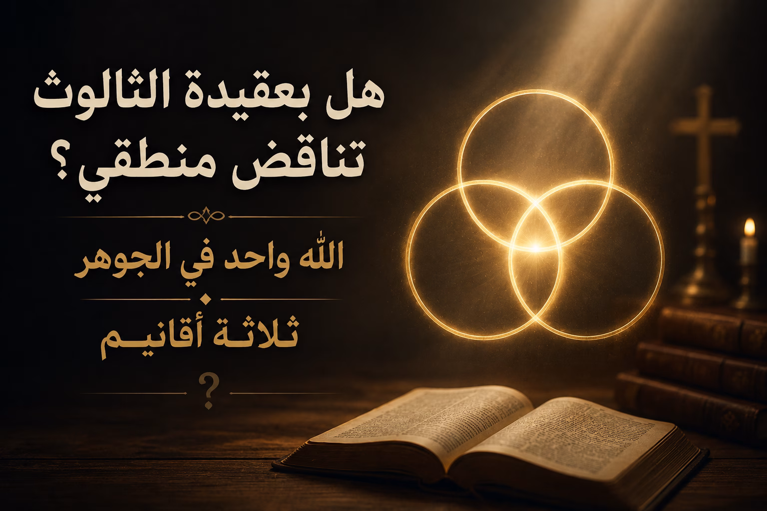 هل عقيدة الثالوث بها تناقض منطقي؟ 1 هل عقيدة الثالوث بها تناقض منطقي؟