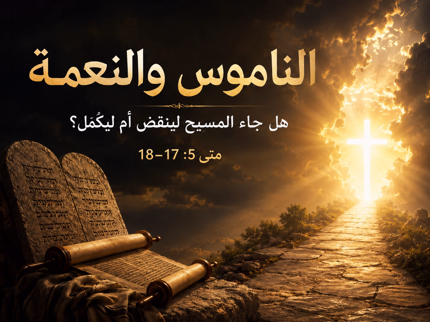 هل جاء المسيح لينقض ناموس موسى؟ 1 هل جاء المسيح لينقض ناموس موسى؟
