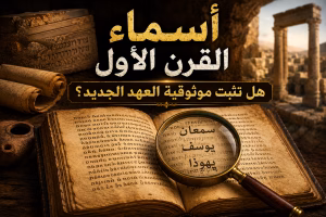 موثوقية العهد الجديد من خلال الأسماء المذكورة في داخله