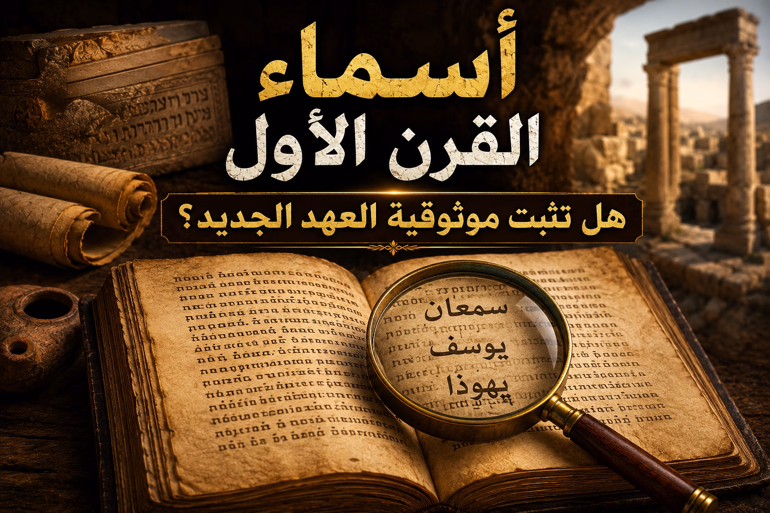 موثوقية العهد الجديد من خلال الأسماء المذكورة في داخله 1 موثوقية العهد الجديد من خلال الأسماء المذكورة في داخله