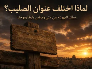 لماذا تختلف صيغة الكتابة على صليب المسيح بين الأناجيل؟ كيف نفهم اختلاف العبارات المكتوبة فوق رأس المسيح دون افتراض وجود تناقض؟