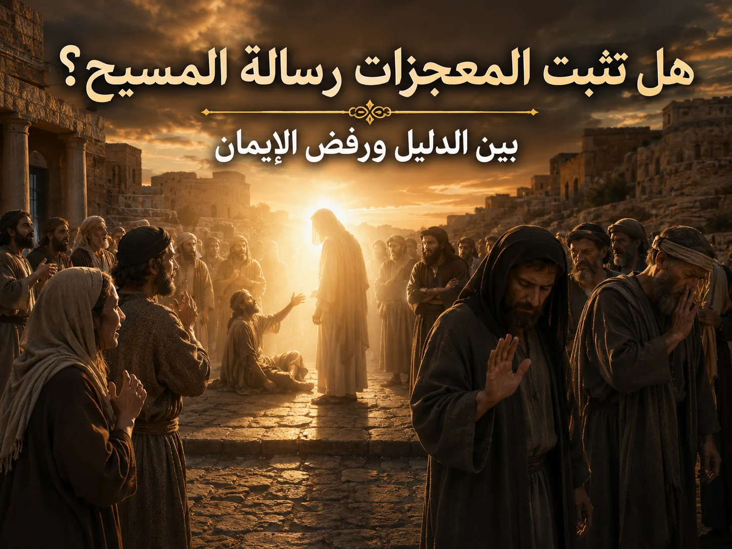 هل المعجزات تثبت أن رسالة المسيح من الله؟ 1 هل المعجزات تثبت أن رسالة المسيح من الله؟