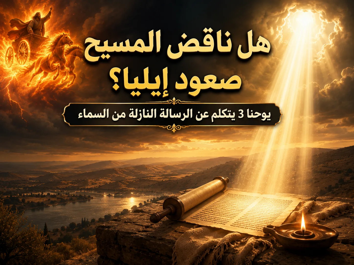 كيف يقول المسيح ليس أحد صعد إلى السماء مع أن إيليا صعد؟ يوحنا 3: 13 1 كيف يقول المسيح ليس أحد صعد إلى السماء مع أن إيليا صعد؟ يوحنا 3: 13