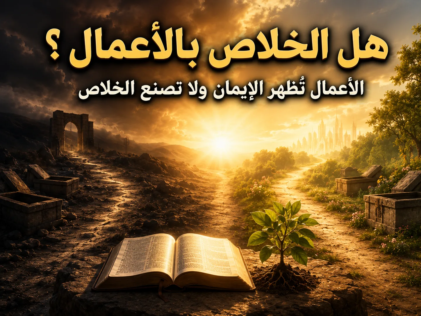 هل يعلّم المسيح أن الخلاص بالأعمال أم بالإيمان والنعمة؟ يوحنا 5: 28-29 2 هل يعلّم المسيح أن الخلاص بالأعمال أم بالإيمان والنعمة؟ يوحنا 5: 28-29