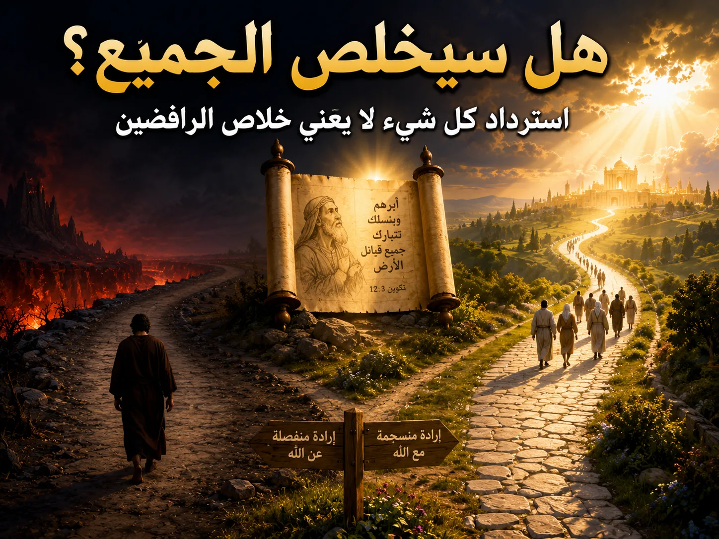 هل سيخلص الجميع في استرداد كل شيء؟ أعمال 3: 21 1 هل سيخلص الجميع في استرداد كل شيء؟ أعمال 3: 21