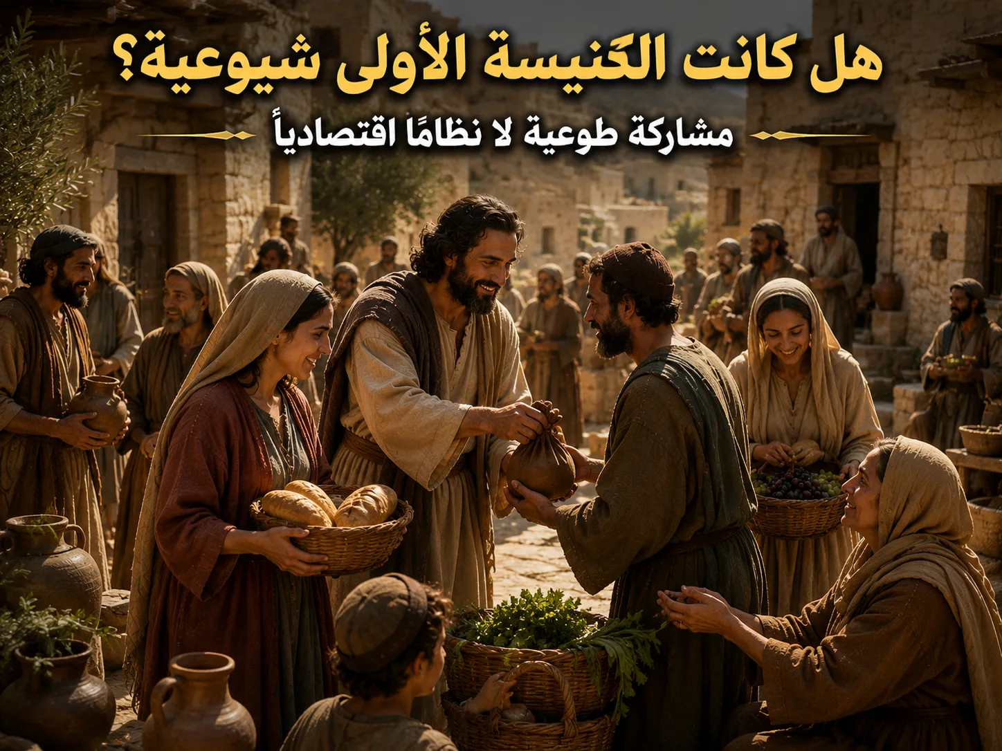 هل كانت الكنيسة الأولى تطبق الشيوعية أو الاشتراكية؟ أعمال الرسل 2: 44-45 1 هل كانت الكنيسة الأولى تطبق الشيوعية أو الاشتراكية؟ أعمال الرسل 2: 44-45
