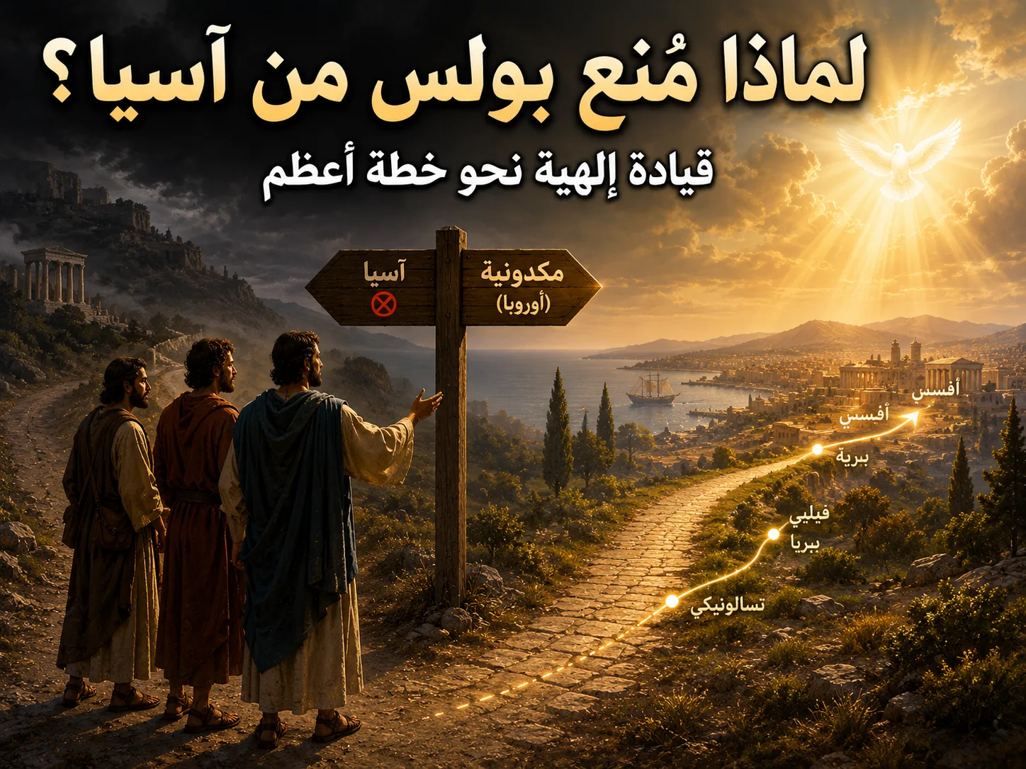 لماذا منع الروح القدس بولس من التبشير في آسيا؟ أعمال 16: 6 هل يناقض منع بولس مؤقتًا أمر المسيح أن يُكرَز بالإنجيل في كل العالم؟ 1 لماذا منع الروح القدس بولس من التبشير في آسيا؟ أعمال 16: 6
