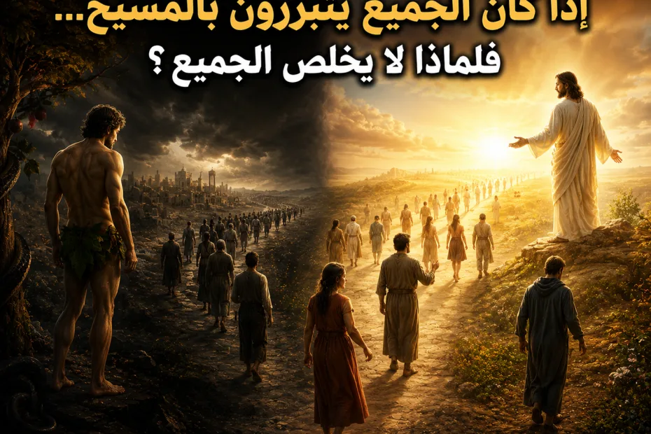 إذا كان الجميع يتبررون بالمسيح، فلماذا لا يخلص الجميع؟ رومية 5: 19