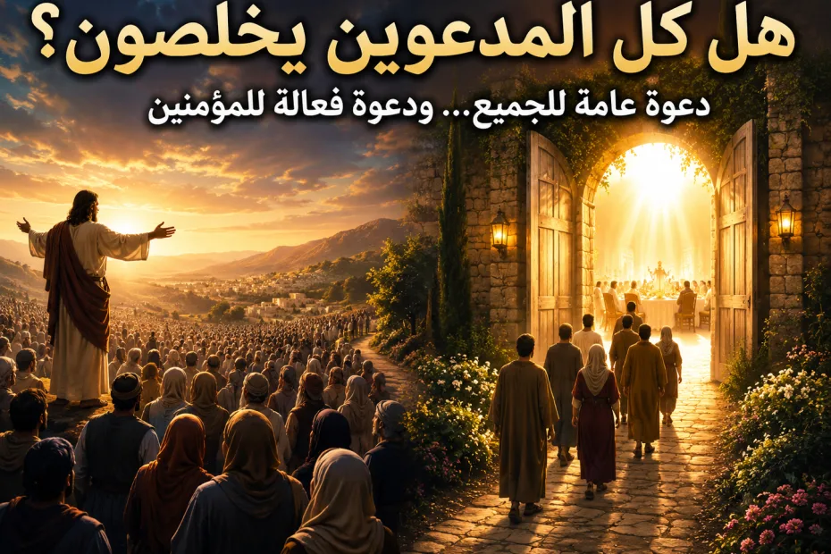 هل كل المدعوين يخلصون أم بعضهم فقط؟ رومية 8: 30