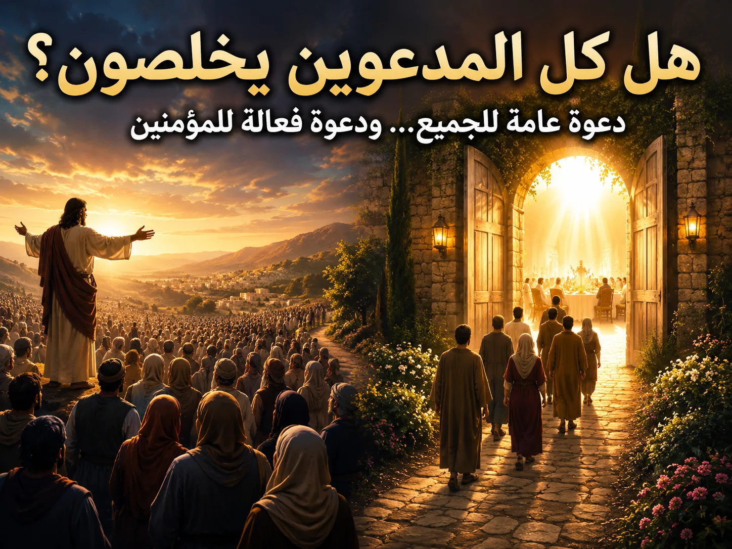 هل كل المدعوين يخلصون أم بعضهم فقط؟ رومية 8: 30 1 هل كل المدعوين يخلصون أم بعضهم فقط؟ رومية 8: 30