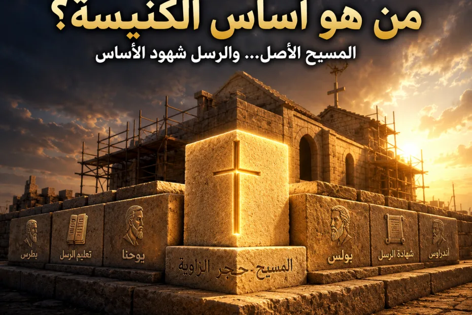 من هو أساس الكنيسة: المسيح أم الرسل؟ 1 كورنثوس 3: 11
