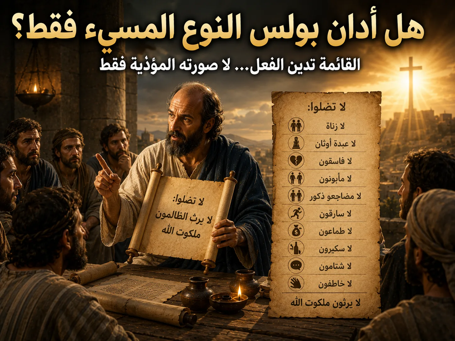 هل رفض بولس كل الممارسات المثلية أم المسيئة فقط؟ 1 كورنثوس 6: 9 2 هل رفض بولس كل الممارسات المثلية أم المسيئة فقط؟ 1 كورنثوس 6: 9