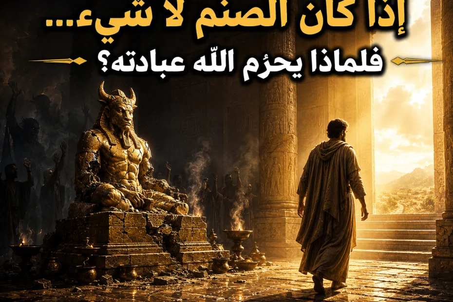 إذا كان الصنم لا شيء، فلماذا يحرّم الله عبادة الأصنام؟ 1 كورنثوس 8: 4