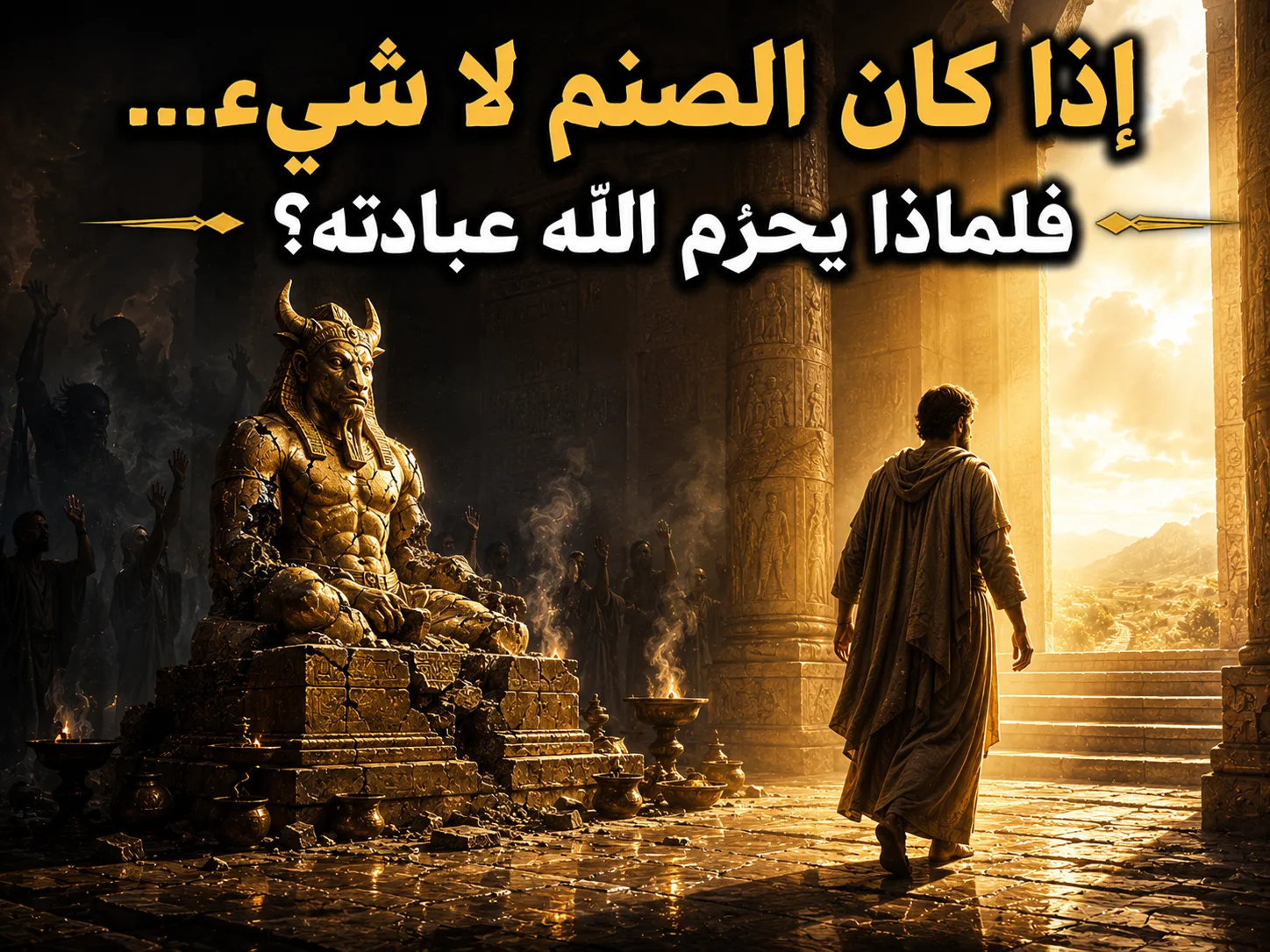 إذا كان الصنم لا شيء، فلماذا يحرّم الله عبادة الأصنام؟ 1 كورنثوس 8: 4