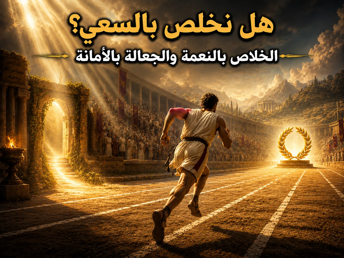هل يشجع بولس السعي الروحي أم ينفي فائدة السعي؟ 1 كورنثوس 9: 24 ورومية 9: 16
