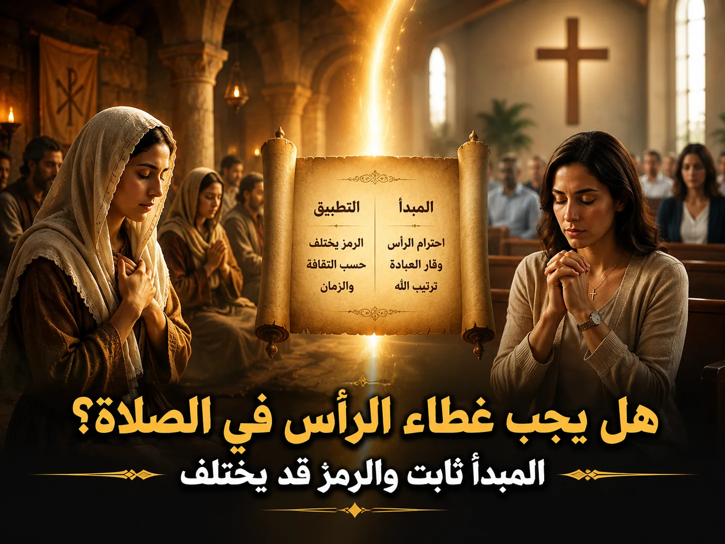 هل يجب على المرأة أن تلبس غطاء رأس عند الصلاة؟ 1 كورنثوس 11: 5
