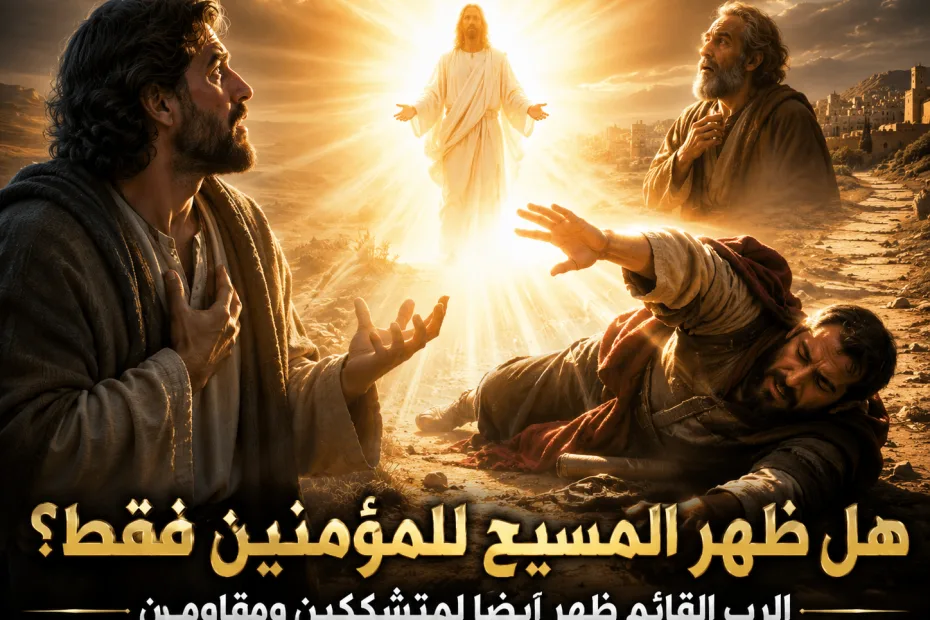 difa3iat.com 2026 06 25 09 10 09 140382 25 هل ظهر المسيح بعد القيامة للمؤمنين فقط؟ 1 كورنثوس 15: 5-8
