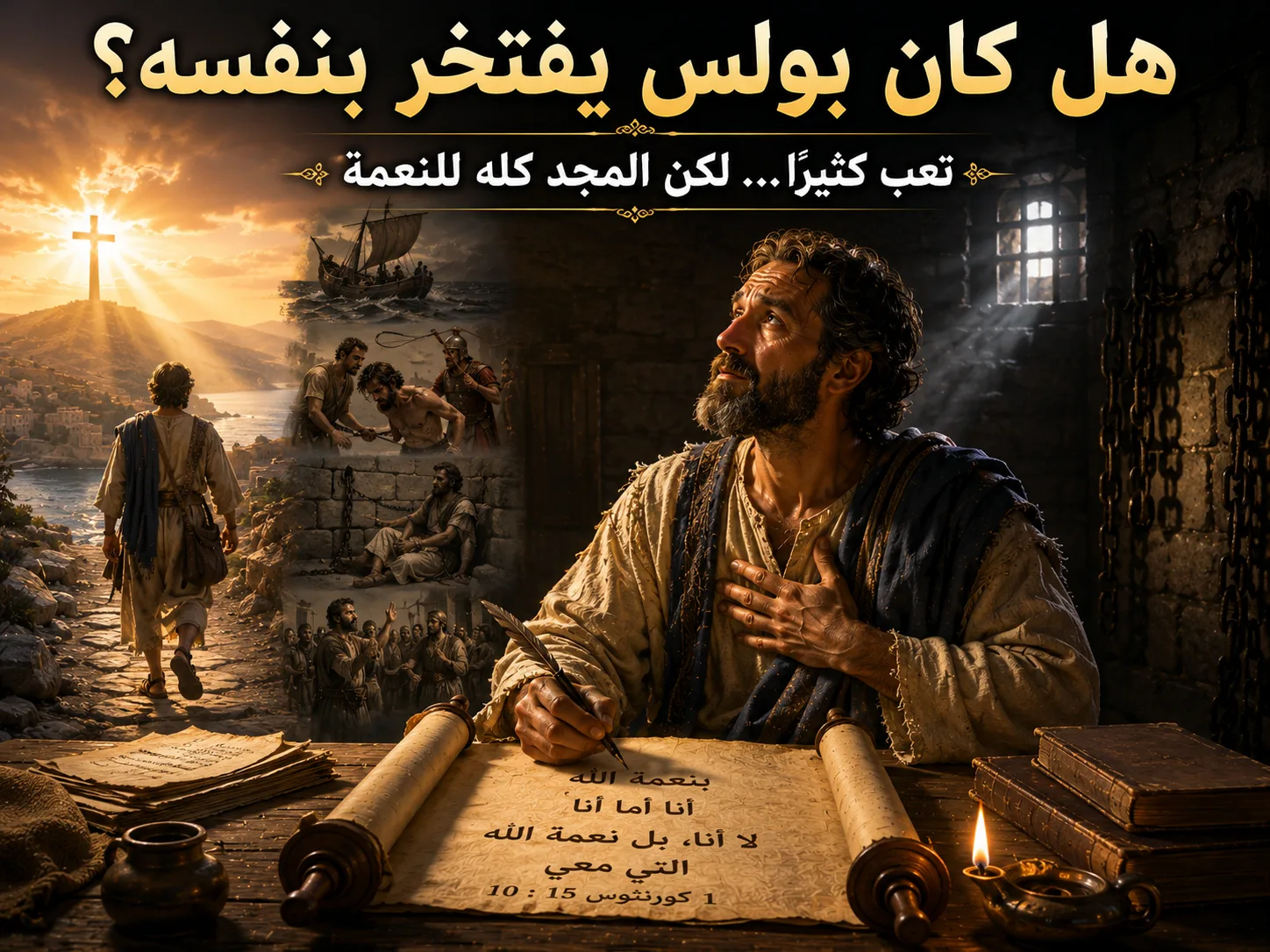 هل كان افتخار بولس مخالفًا للكتاب؟ 1 كورنثوس 15: 10 هل كان بولس يمجد نفسه، أم يدافع عن خدمة الإنجيل وينسب كل شيء للنعمة؟