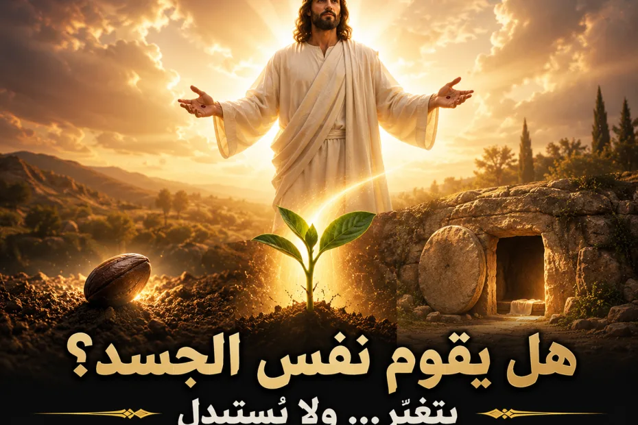 هل يعلّم بولس أن جسد القيامة يختلف عن الجسد الذي دُفن؟ 1 كورنثوس 15: 37 الرد على شبهة 1 كورنثوس 15: 37: هل القيامة تغيير للجسد أم تغيير في الجسد؟