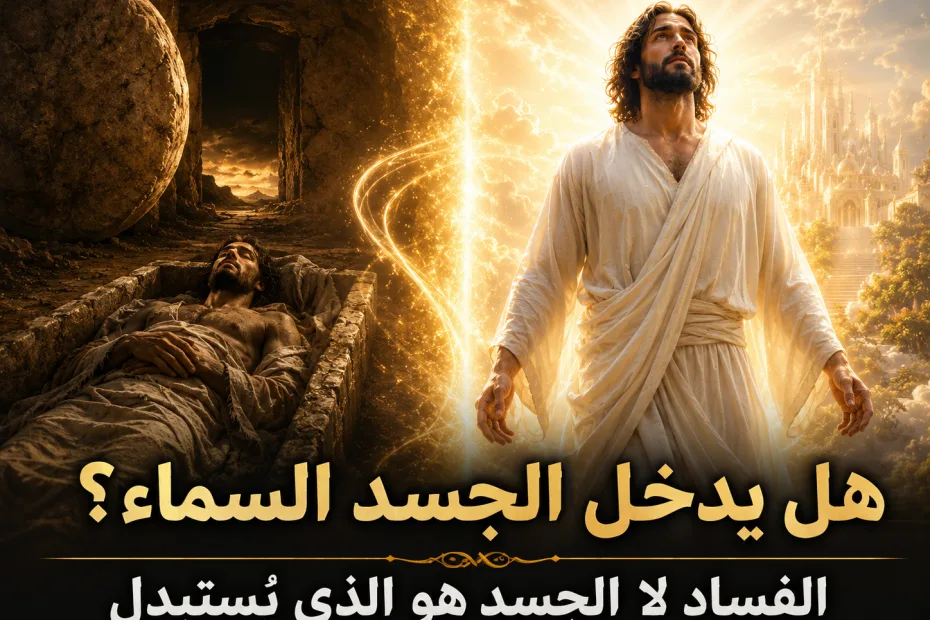 إذا كان اللحم والدم لا يرثان ملكوت الله، فكيف تكون القيامة جسدية؟ 1 كورنثوس 15: 50