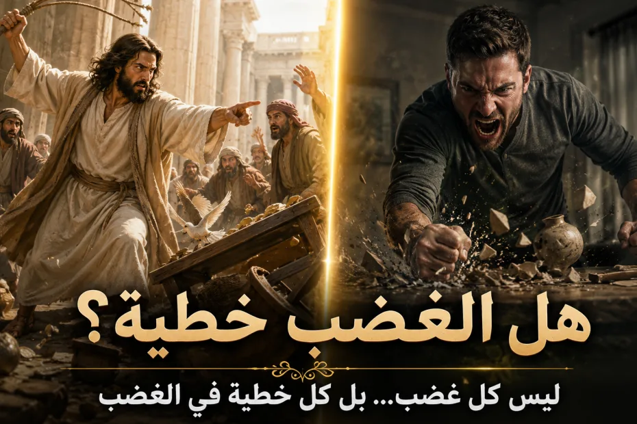 هل الغضب خطية أم لا؟ أفسس 4: 26 كيف يأمر الكتاب بالغضب ثم يدينه؟